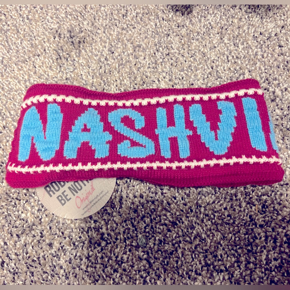 Nashville Winter Headband Berry
